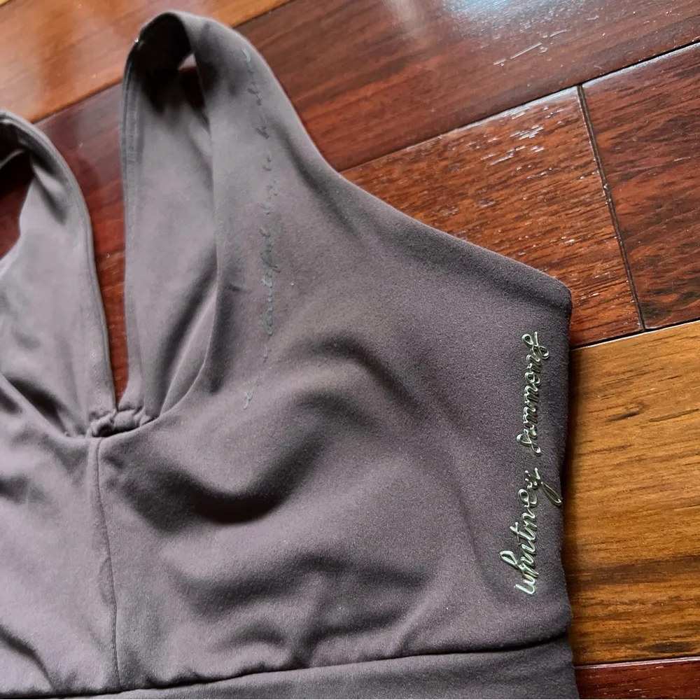 chocolate gymshark x whitney simmons v2 bra - Picture 2 of 5